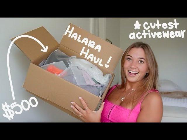 huge HALARA haul!!! ️ (ft. the Halara Flex Pants #halaraflexpants)