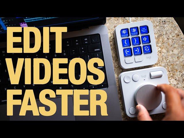 Edit Videos FASTER with the Logitech MX Creative Console!