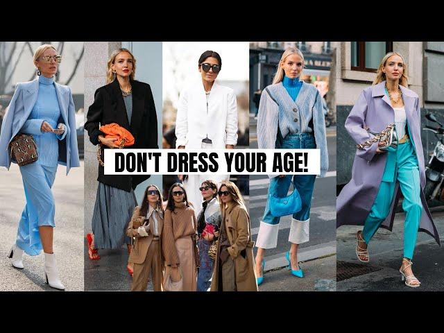 Stop Dressing Your Age & Do This Instead | Fashion Over 40 2021