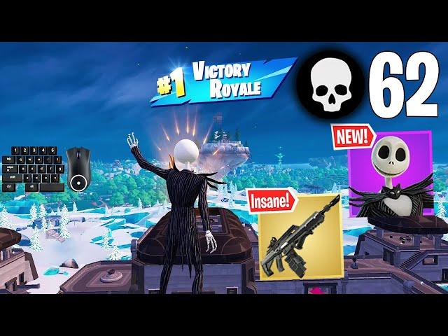 62 Elimination Solo Squads Gameplay Full Game Wins (Fortnite Chapter 4 Season 4 )