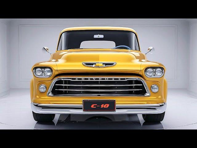 2025 Chevrolet C-10: The Legendary Iconic Pickup is BACK!