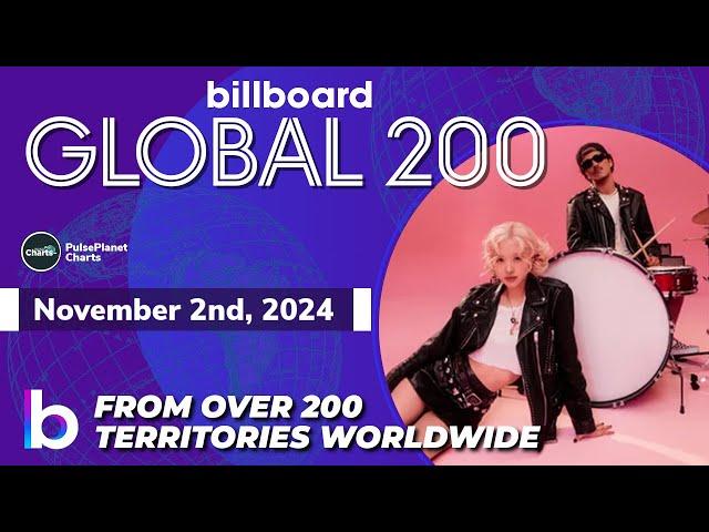 Billboard Global 200 Singles of This Week (November 2nd, 2024)