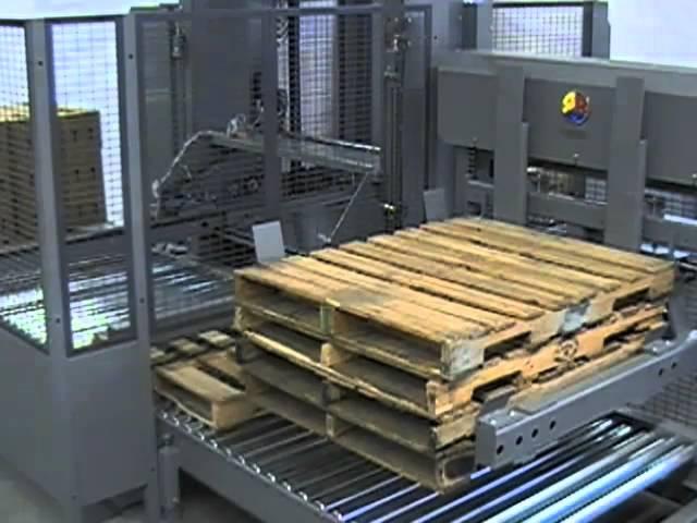 Palletizer with Extended Table from A-B-C Packaging