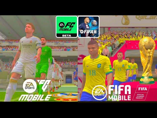 EA Sports FC Mobile (Beta) VS FIFA Mobile 23 - Game Comparison