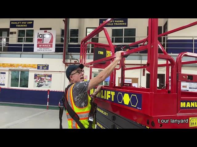 MEWPs Harness Safety Tips (Scissor lift) | Manlift