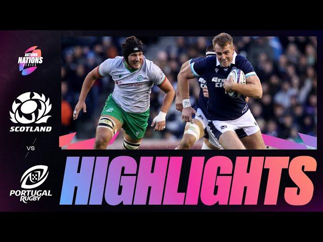 HIGHLIGHTS | SCOTLAND V PORTUGAL | AUTUMN NATIONS SERIES