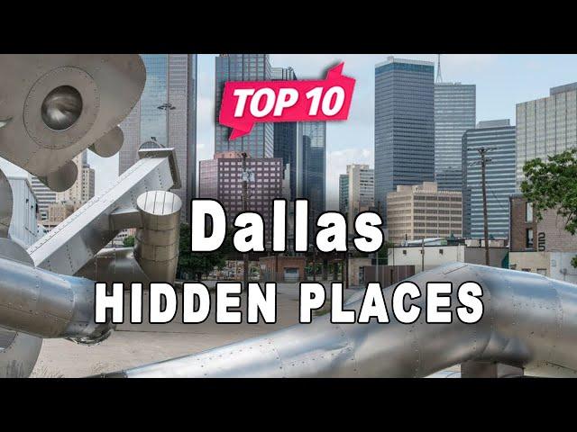 Top 10 Hidden Places to Visit in Dallas, Texas | USA - English