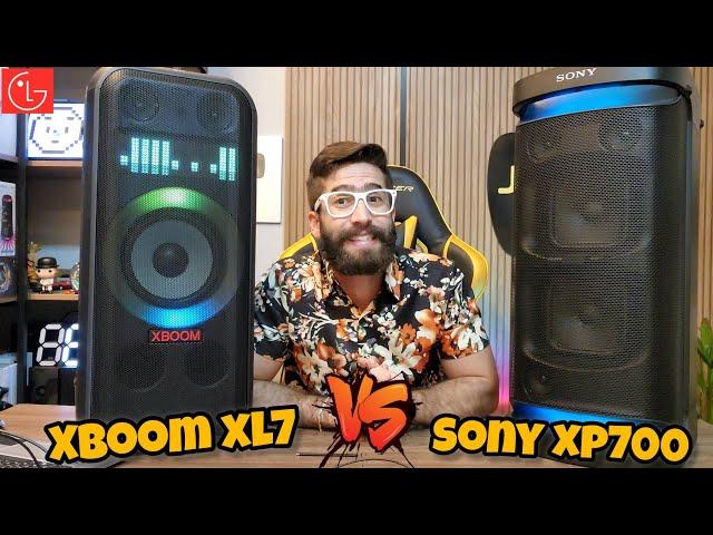 SONY SRS XP700 Vs LG XBOOM XL7S: Qual é a melhor Caixa de som? (Comparativo)