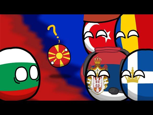 Countryballs | Second Balkan War in a nutshell