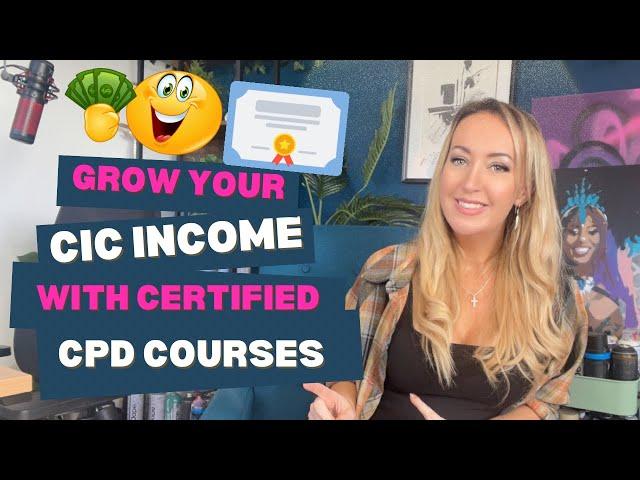 GROW YOUR INCOME WITH CERTIFIED CPD COURSES