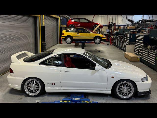 Full Makeover // JDM 1998 Honda Integra Type-R DC2 // New Wheels, Suspension, OEM Body Kit (Ep 2)