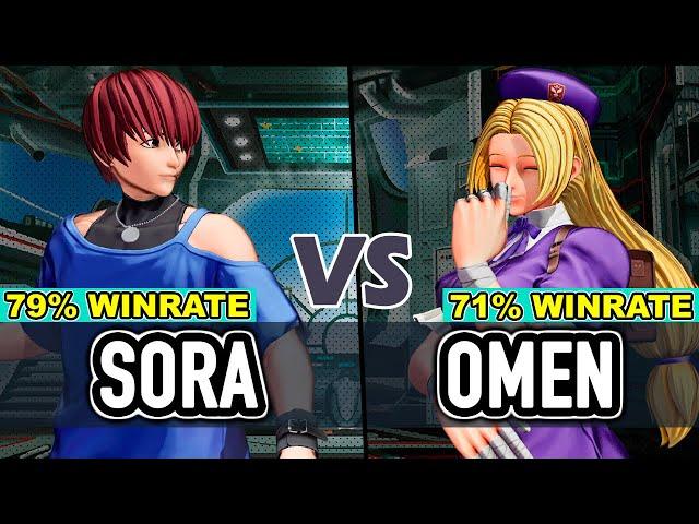 KOF XV ▰ SORA (Chris/Rock/Kim) vs OMEN (Hinako/Ralf/Ryo)