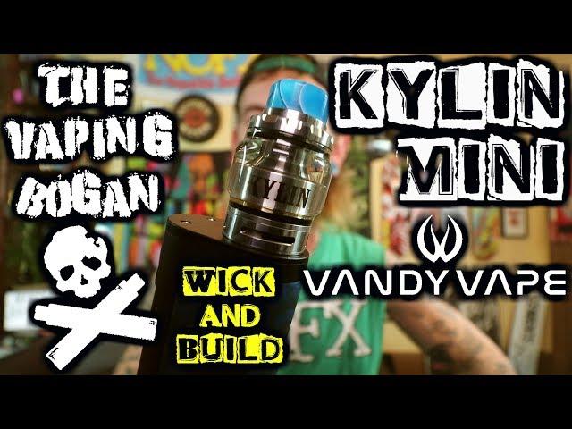 Kylin Mini | Vandy Vape | Coil & Wick Tutorial | The Vaping Bogan