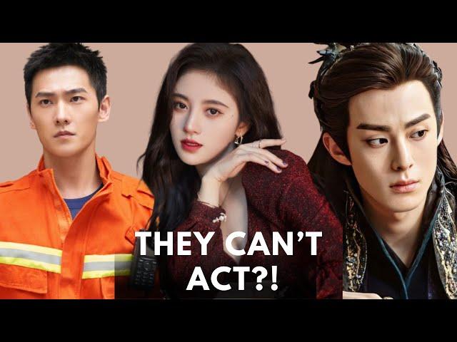 10 Popular Chinese Actors With The WORST Acting Skills