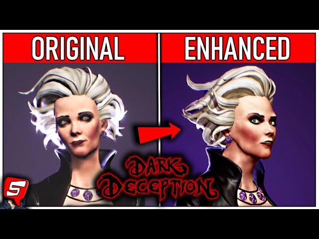 Dark Deception Enhanced vs Original Comparison (Chapter 1) | Dark Deception Enhanced Monkey Business