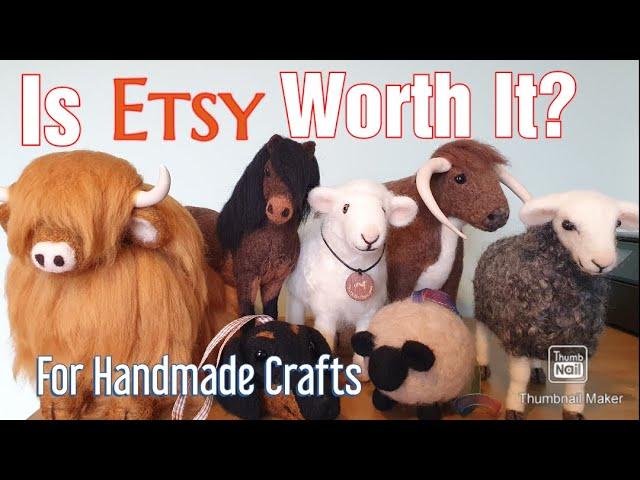 Should Your Sell Your Craft Items On Etsy | My Experience Selling My Needle Felted Items