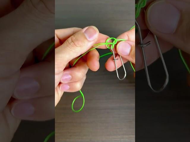 Quick View:How to Tie Lock Bass Clips Snap #fishingtackle #fishingtips