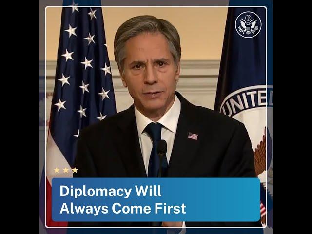 Diplomacy Will Always Come First