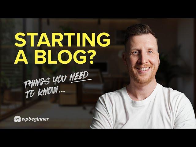 How to Start a Blog in 2025 - What You NEED to Know!