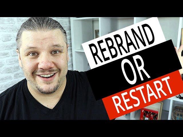 REBRAND Your YouTube Channel or Start A NEW CHANNEL? (OLD Channel vs NEW Channel)