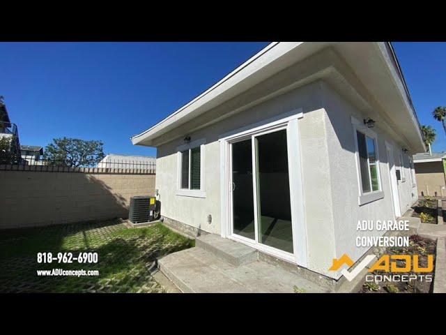 820 SQ FT 2 BEDS | 2BATHS ADU Garage Conversion by ADU Concepts