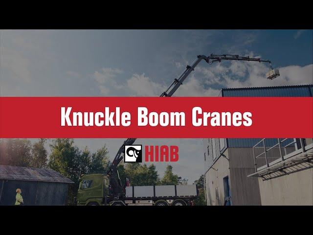 Hiab Crane Semi Automatic Folding Feature