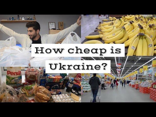 How Cheap Is Ukraine, Kiev! || Grocery shopping