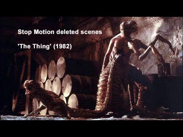 The Thing (1982) - John Carpenter Deleted Stop Motion