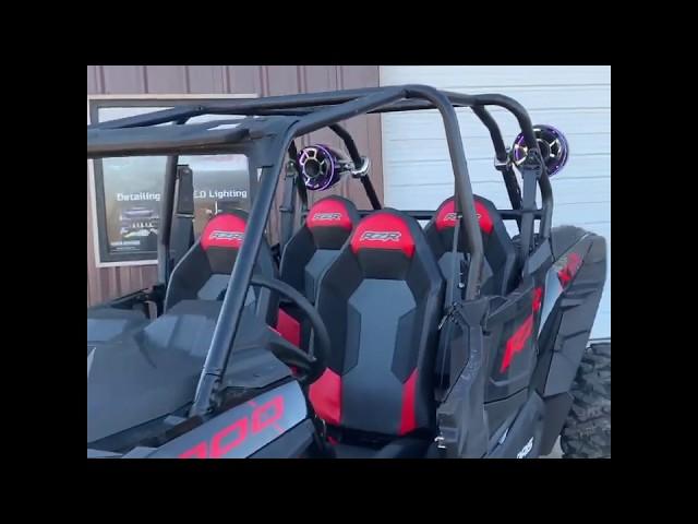 WETSOUNDS REV 8 Tower speakers Polaris RZR