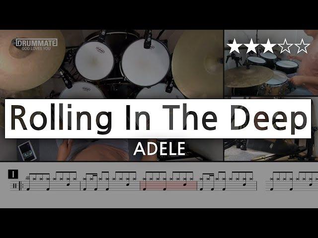 [Lv.09] Rolling In The Deep  - Adele  () Pop Drum Cover