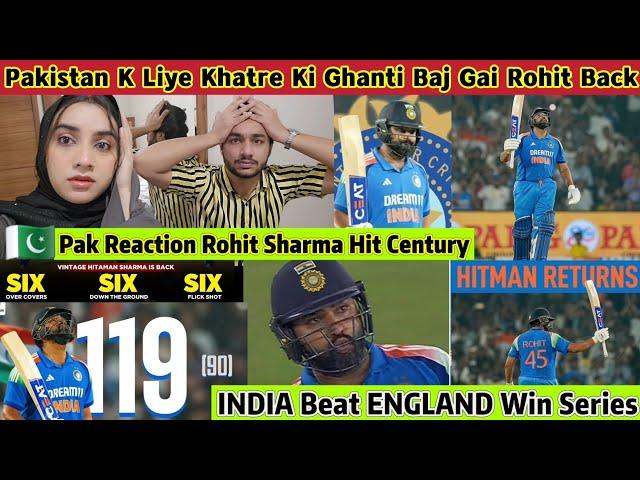 INDIA Beat ENGLAND 2nd ODi Rohit Sharma is Back Hit Century CT2025 Sey Pehlay Rohit Ki Wapsi