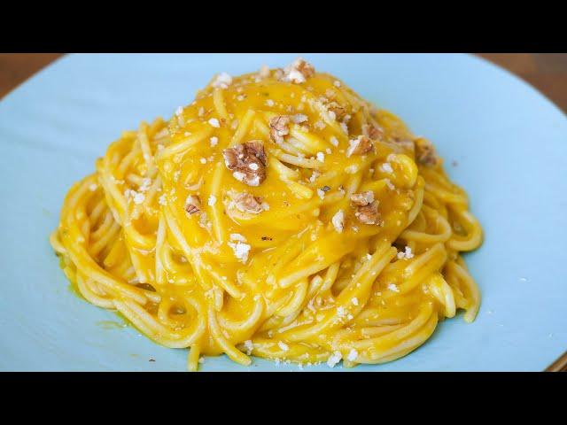 How to Make PASTA with PUMPKIN Sauce Like an Italian