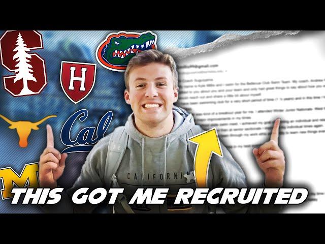 Best Email Tips to get RECRUITED for College Athletics