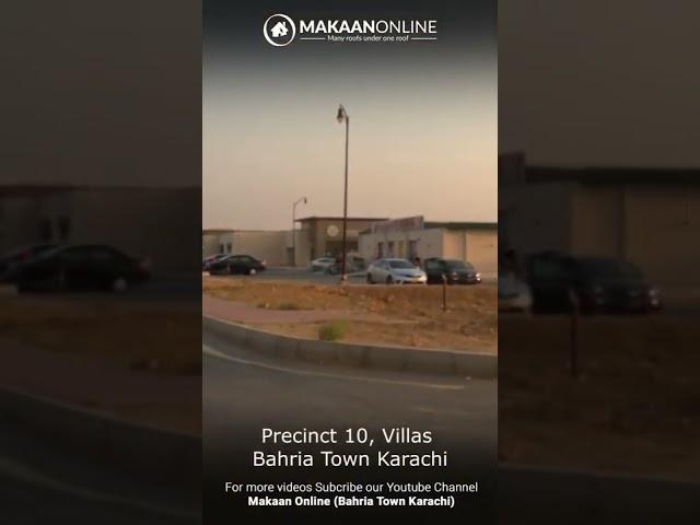 Precinct 10 Villas, Bahria Town Karachi #bahriatownkarachi #realestate #villasinbahria