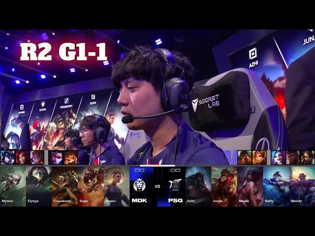 MDK vs PSG - Game 1 | Day 3 LoL Worlds 2024 Play-Ins | Mad Lions KOI vs PSG Talon G1 Full