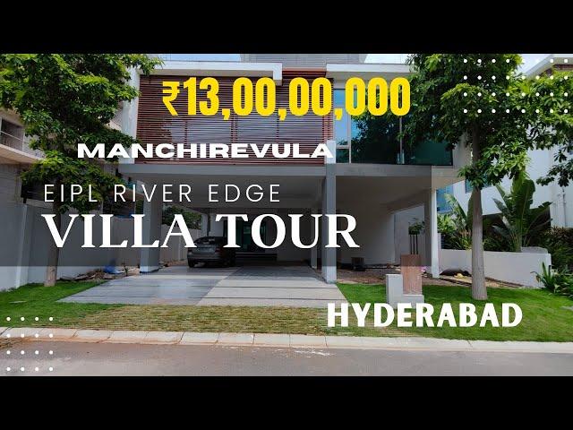 4 Bedroom Triplex Villa For Sale at EIPL River Edge, Manchirevula | Home Theatre | Hyderabad