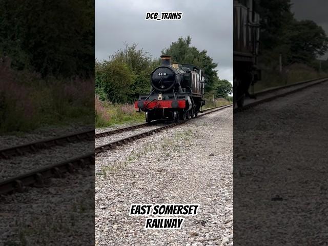 East Somerset Railway with GWR Large Prairie No. 4110 #train #railway #steam #steamtrain #heritage