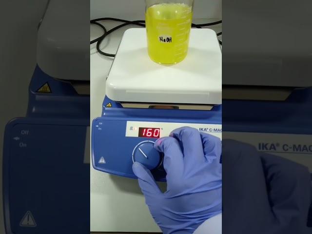 Mercury Thiocyanate (HgCNS) Solution #shorts #short #mercury #laboratory #subscribe