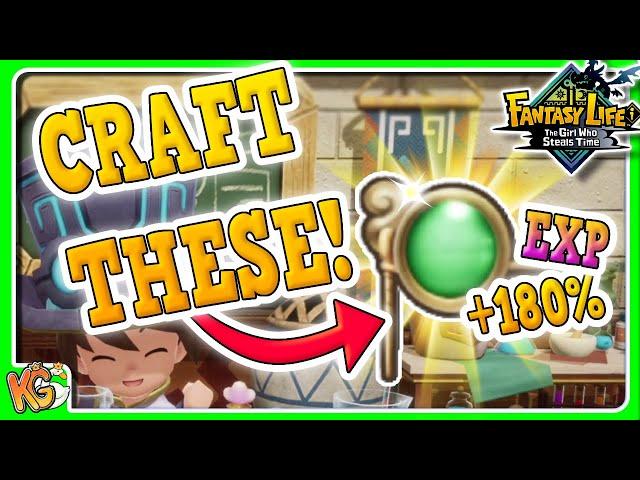 Level Up CRAZY Fast With This Crafting Trick!