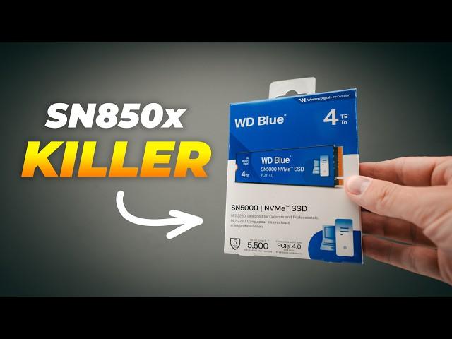 MOST IMPRESSIVE SSD yet - Cheaper & FASTER! | WD Blue SN5000 review