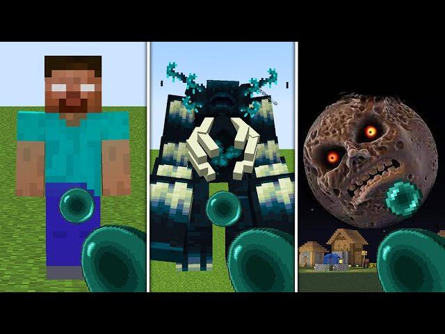 What's inside all scary mobs and bosses in Minecraft?