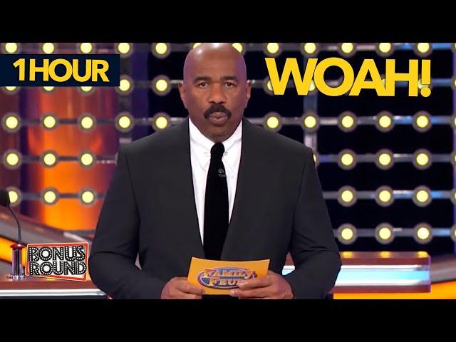 Family Feud Answers With Steve Harvey | 1 HOUR EPISODE