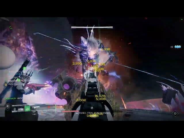 Apotheosis veil and Necrotic grips switch can do crazy damage #destiny2