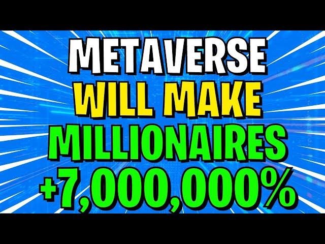 BEST METAVERSE COINS TO BUY NOW 2023! TURN $500 INTO $1M (URGENT)