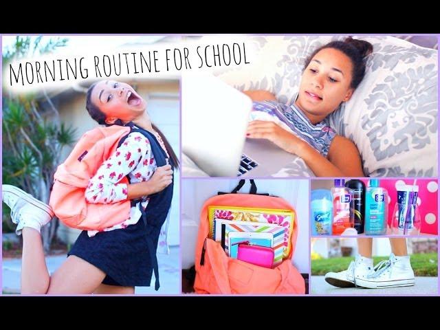 Morning Routine For School! | MyLifeAsEva