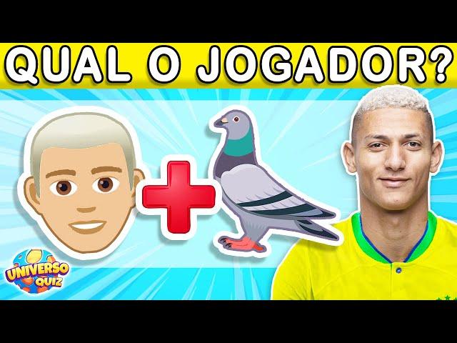 ADIVINHE O JOGADOR PELOS EMOJIS | Adivinhe os Craques de futebol