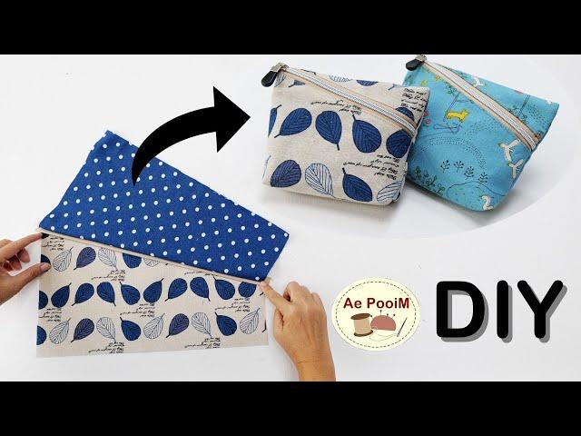 You Won't Believe How EASY Making a Zipper Pouch Bag Really Is!