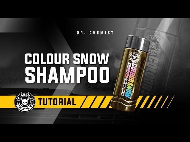 Dr.Chemist Car Care Product | Colour Snow Shampoo