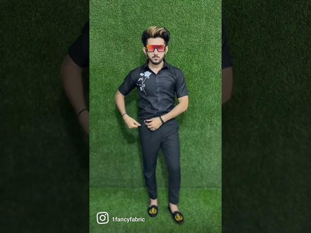 All BLACK Formals|  #trending #blacklove #blackshirts #formalshirt#latest  #shortvideo@1fancyfabric