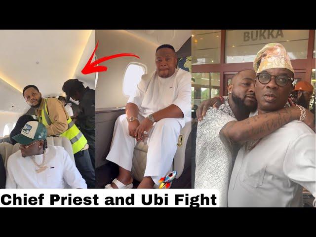 Cubana Chief Priest and Ubi Franklin Fight in Abuja over Davido & Davido Meet K1 De Ultimate